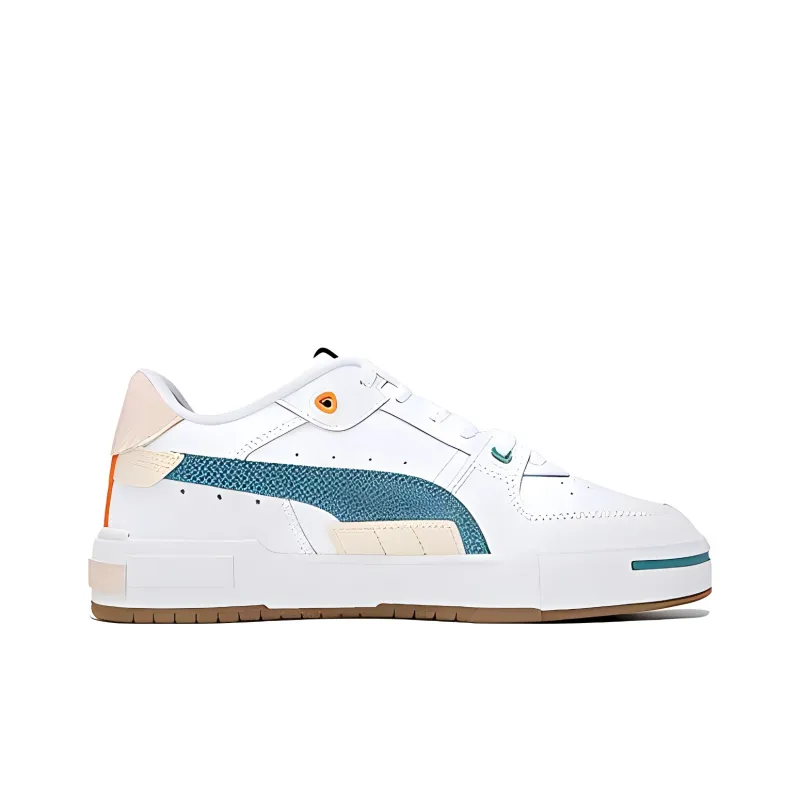 PUMA Skate Shoes 'White Brown Green'-1