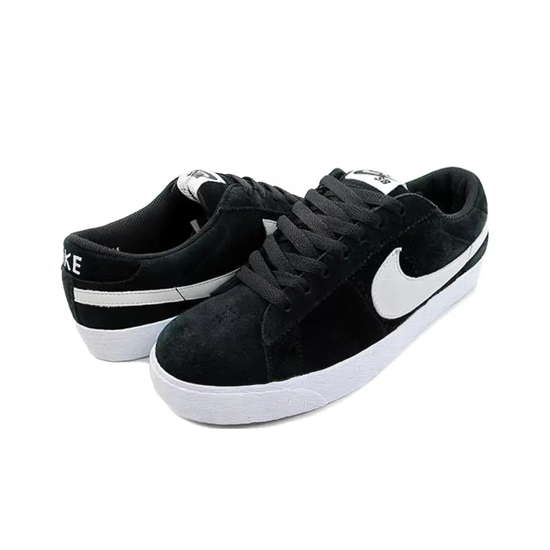 Nike Blazer Low Sb 'Black And White'-2