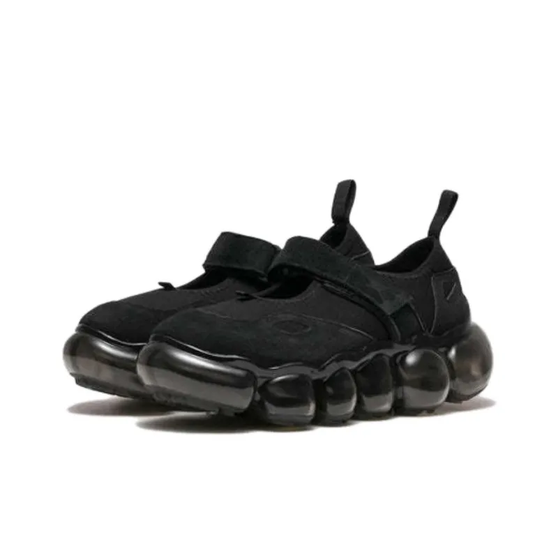 Grounds Low-Top Casual Shoes Unisex Black-2