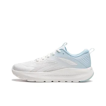 LiNing Anti Slip Wear Resistant Low Top Casual Shoes Women's White Blue