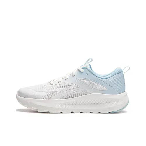 LINING Yunyi Casual Shoes Women's Low-Top Champagne White/Fantasy Blue