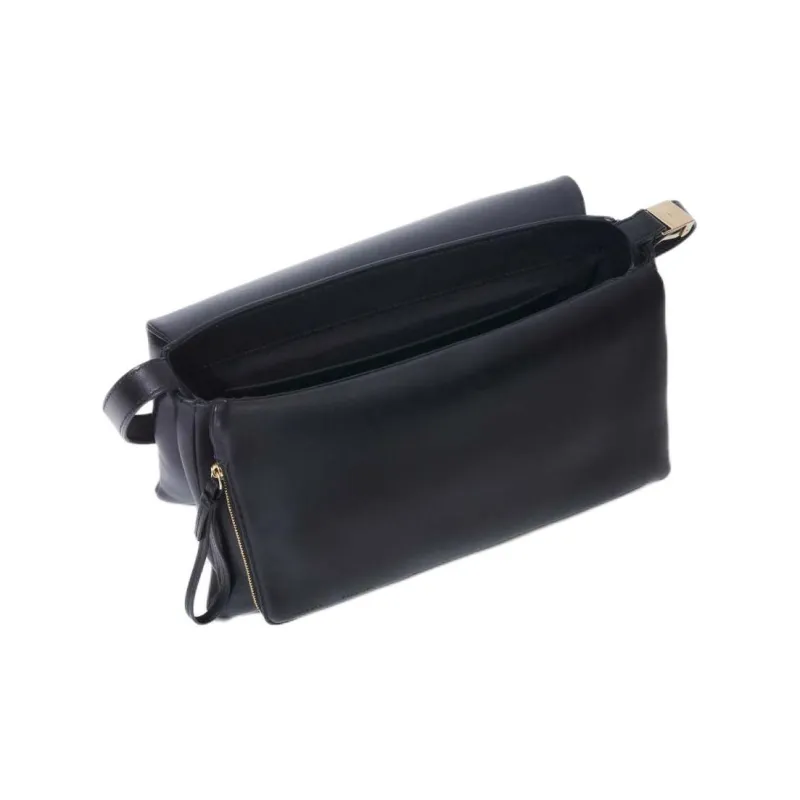 PROENZA SCHOULER Lambskin Messenger Bag Crossbody Bag Shoulder Bag Women's Black-5