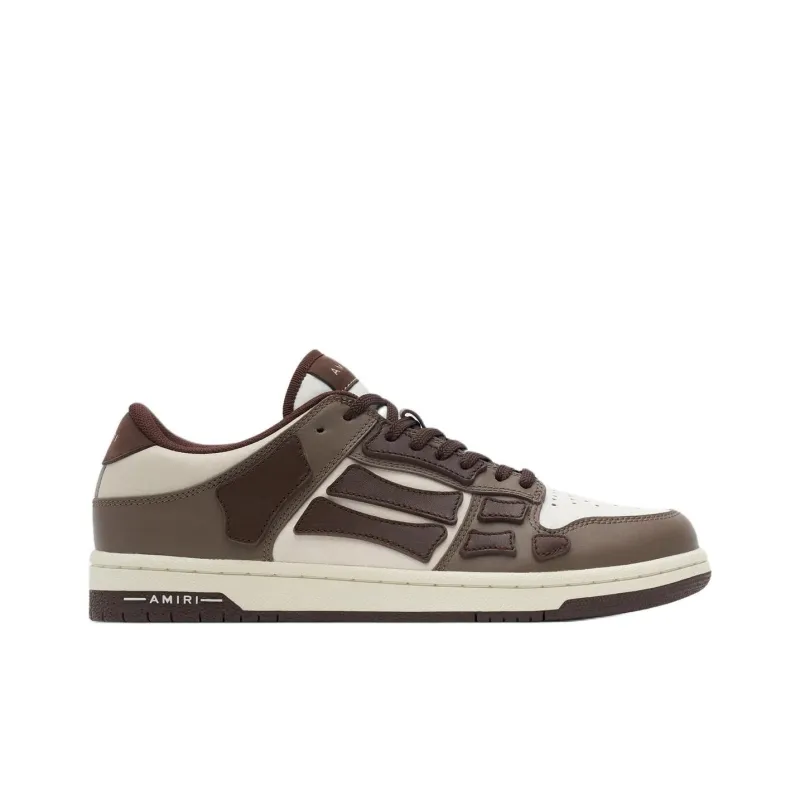 AMIRI Skel Top Low 'Brown'-1