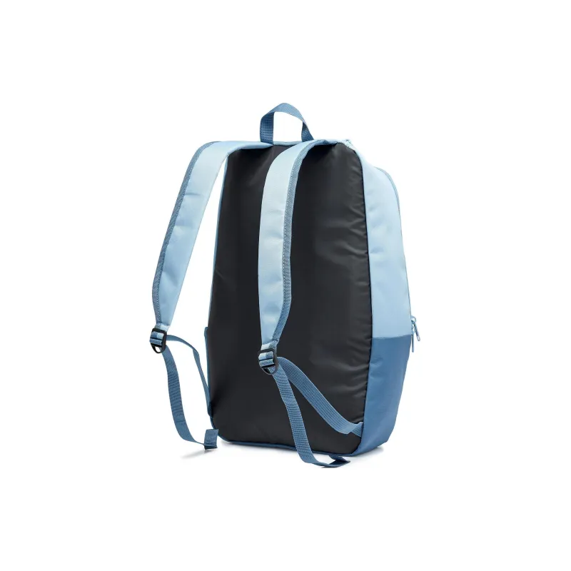 DECATHLON Polyurethane Backpack Unisex Washed Denim Blue & Gray Blue-3