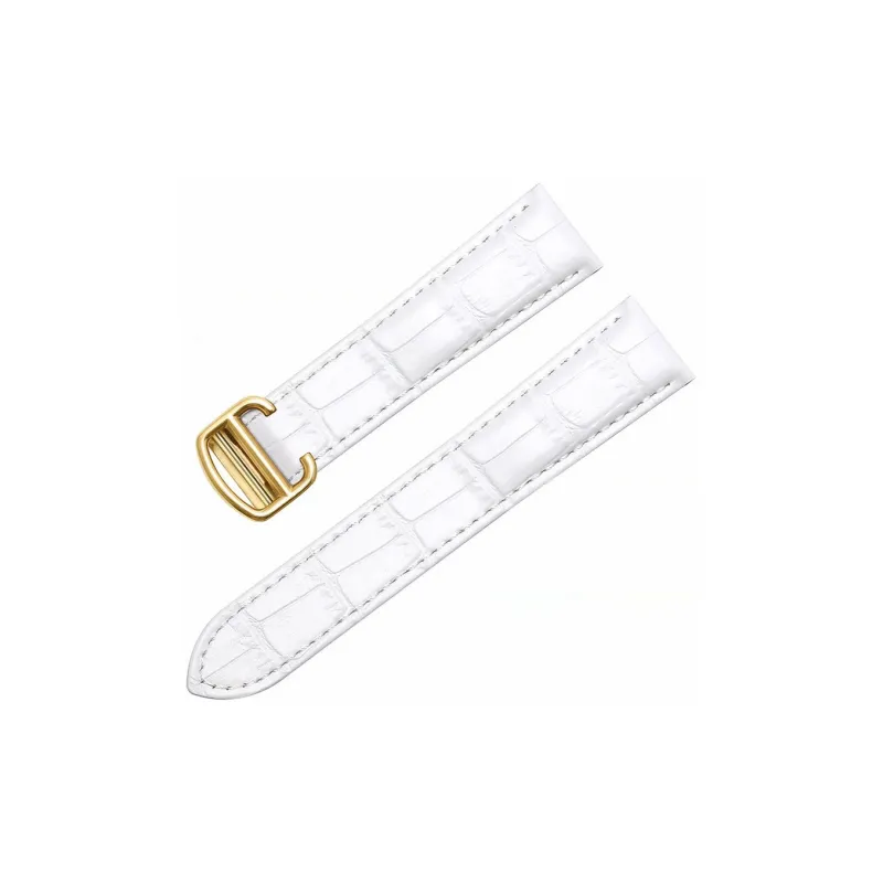 Gangjue Cartier Compatibility Watch Band Genuine Leather Material-28