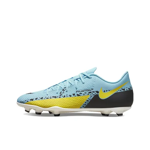 Nike Phantom GT Soccer Shoes Men Low-Top Blue/Yellow