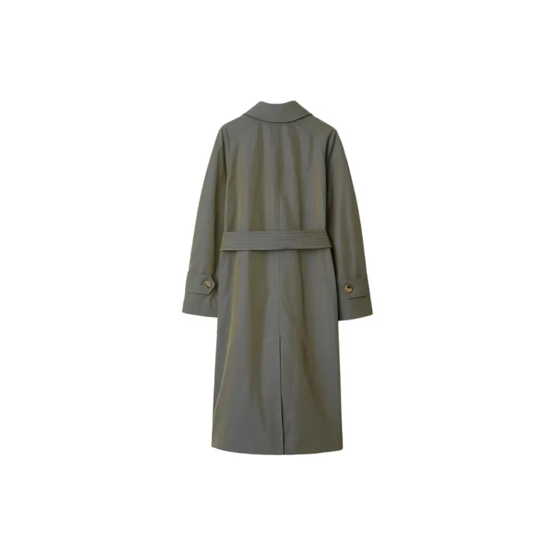 Burberry Long Cotton Car Coat-1