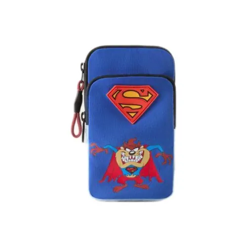 ZARA Looney Tunes Collaboration Polyamide One Shoulder Crossbody Cell Phone Pouch Regular Men's Blue