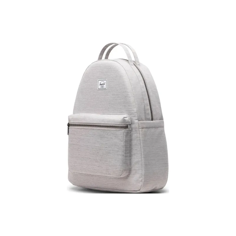 Herschel Recycled Fabric Backpack Unisex Light Gray-2