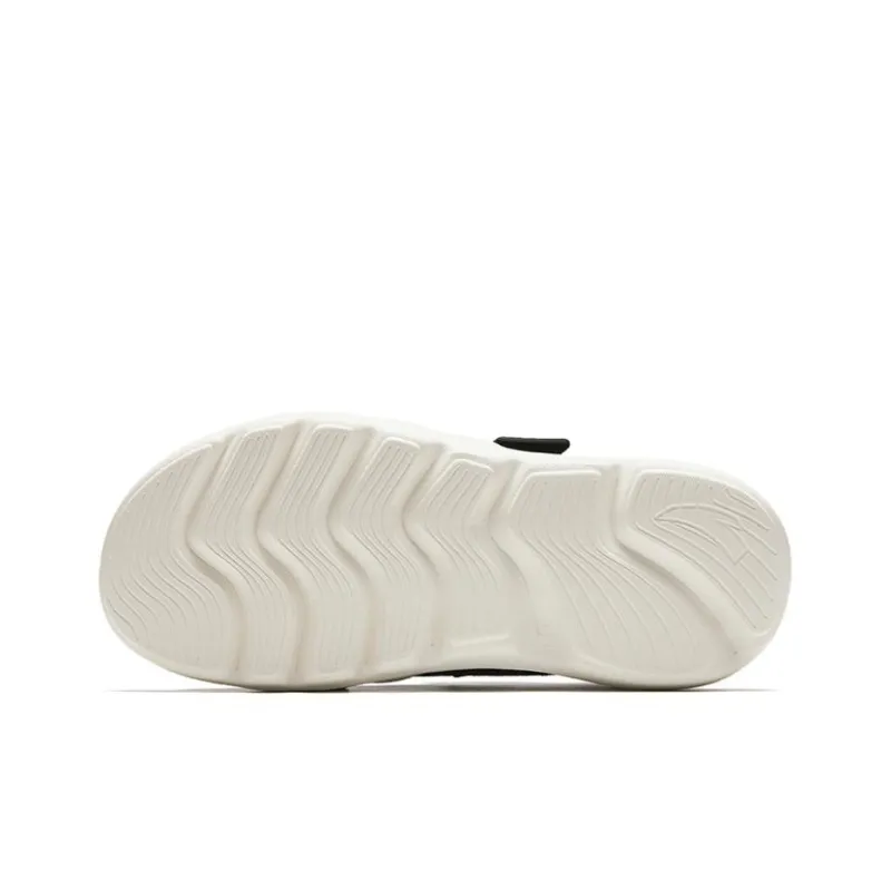 Anta Beach Sandals Women's Black White-4