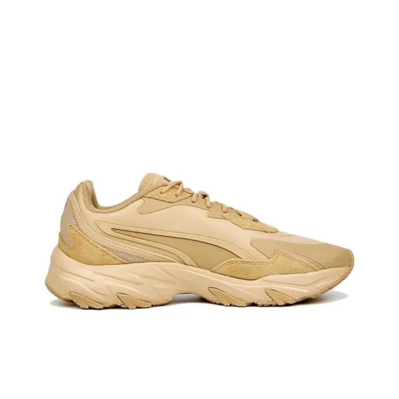 PUMA Slip Resistant Low Top Chunky Sneakers Unisex Brown-1