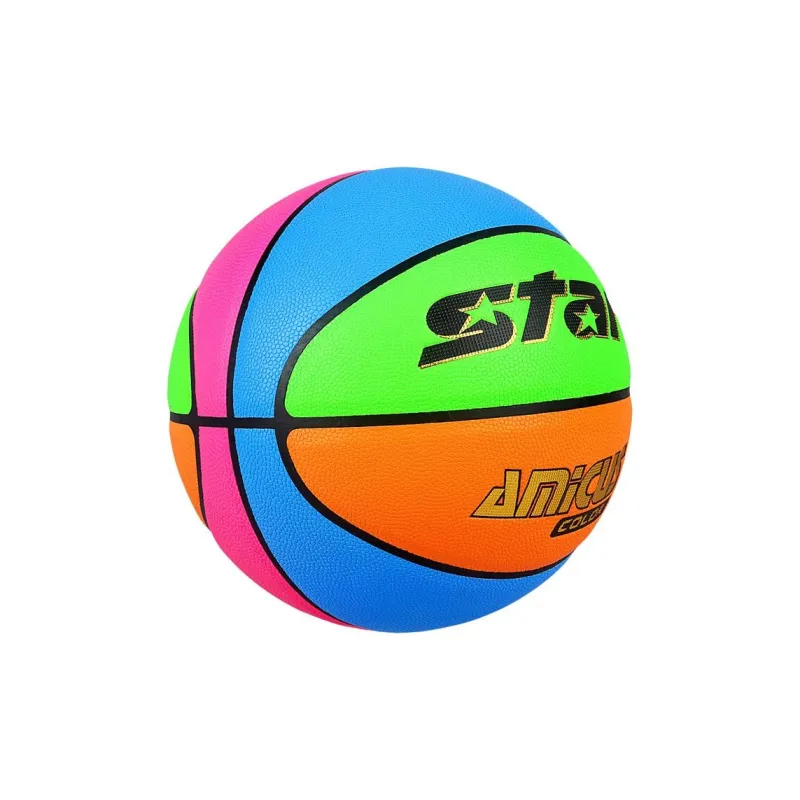 Star Size 5 Soccer Hand-Stitched Soccer Ball Kids' Multicolor-2