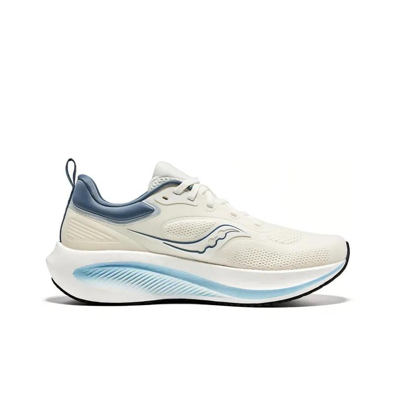 Saucony Surge 3 Coverage Rebound Lightweight Low Top Casual Running Shoes Men's White Blue-1
