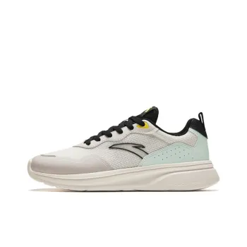 Anta Cushioning Wear Resistant Low Top Chunky Sneakers Men's White Gray Green