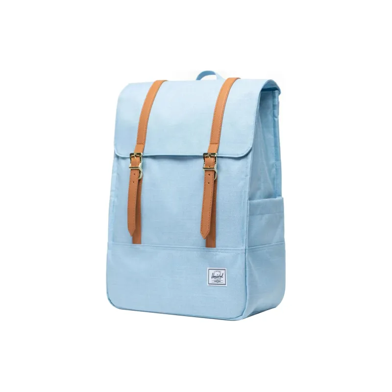 Herschel Recycled Fabric Backpack Unisex Light Blue-1
