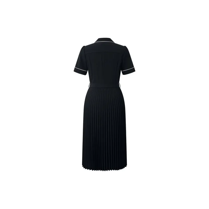 HAZZYS Short Sleeved Dress Women's Navy Blue-1