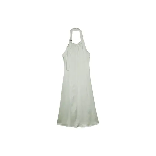 ALYSI Satin Slip Maxi Dress