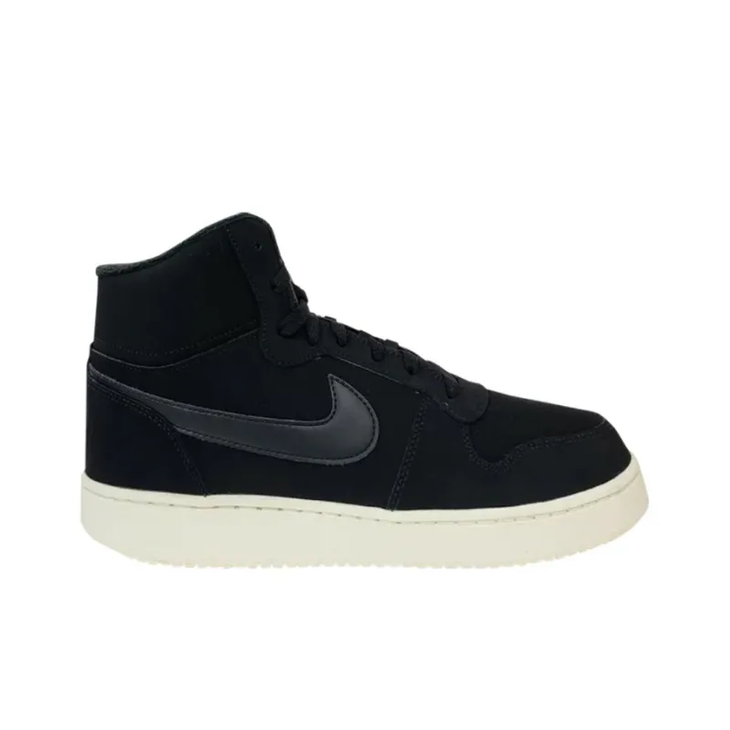 Nike EBERNON Mid SE Cushioning Mid Top Skateboard Shoes Women's Black-1