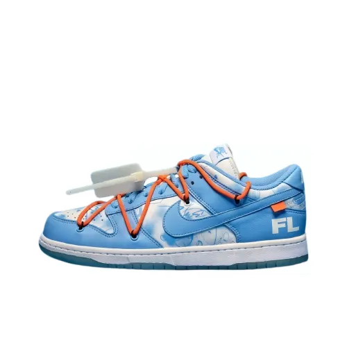 Nike Dunk Low Off-White Futura UNC