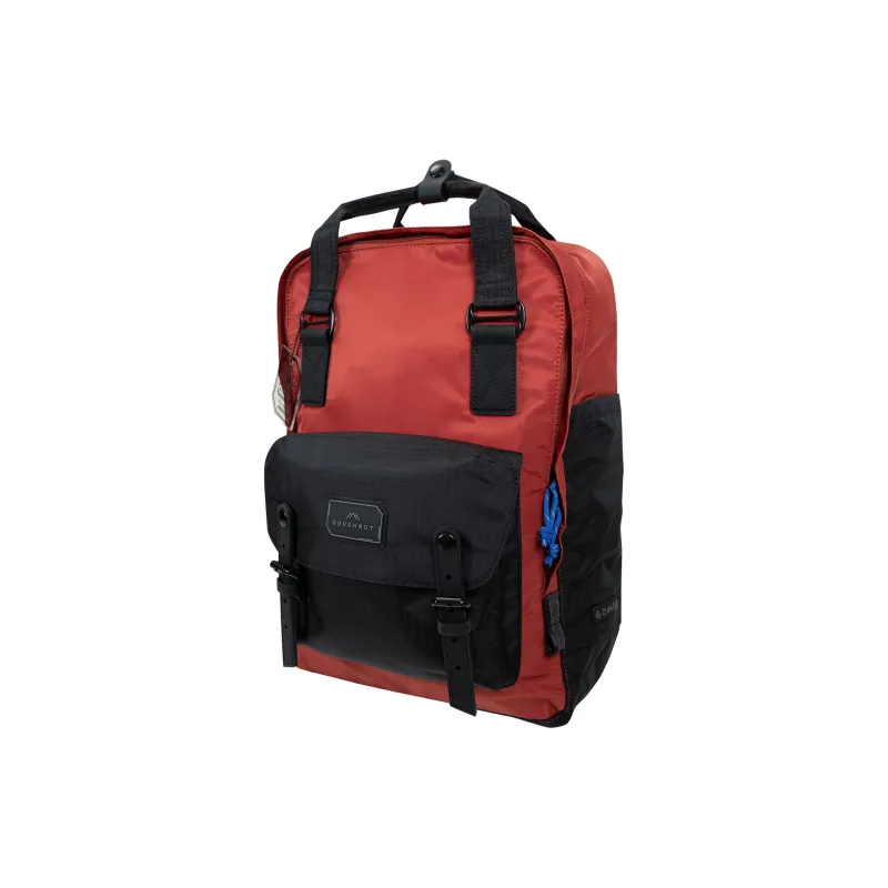 Doughnut Nylon Backpack Large Size Unisex Blood Orange Color-1
