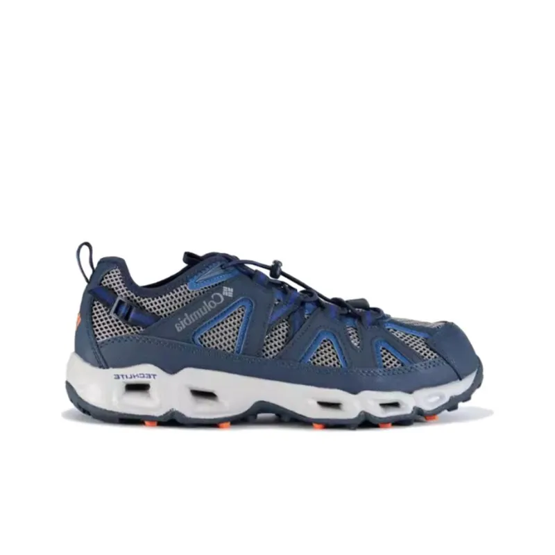 Columbia CREEL Cushioning Anti Slip And Wear Resistant Low Top Outdoor Shoes Men's Blue Gray-1