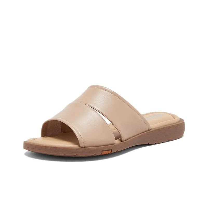 BATA Slide Slippers Women's Black, Beige, Yellow-6