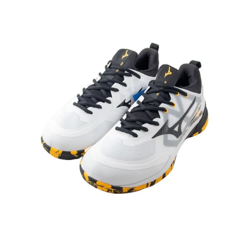 Mizuno Wave Fang Zero 'Black White Yellow'-2
