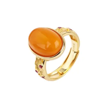 Heng Tai Jewelry S925 Silver Beeswax Rings Women's