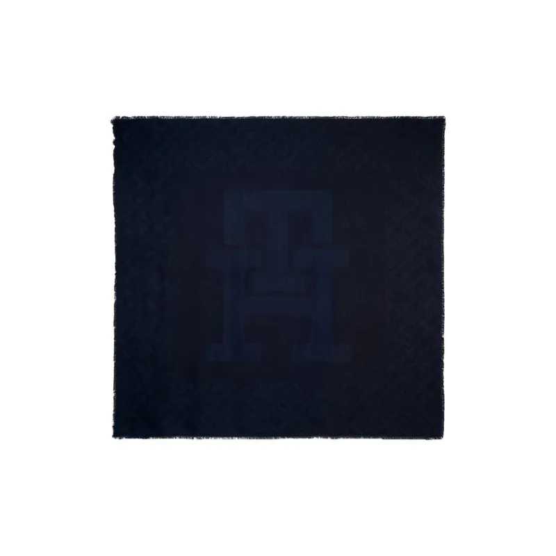 Tommy Hilfiger Knit Scarves Women's Marine Blue-0