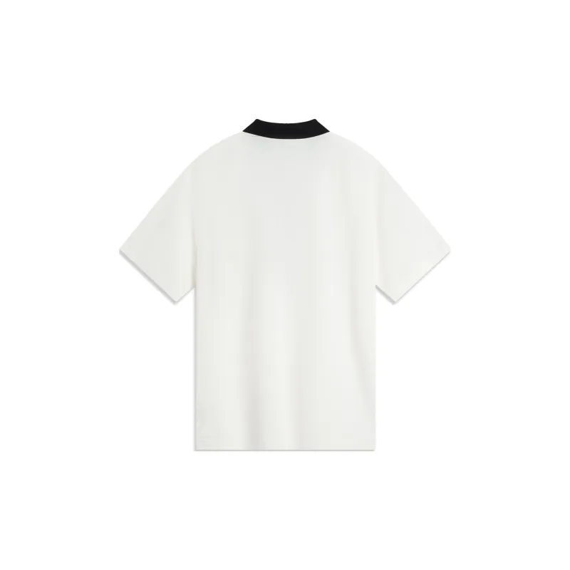 LiNing Sports Life Collection Polo Shirt Men's Ivory-1
