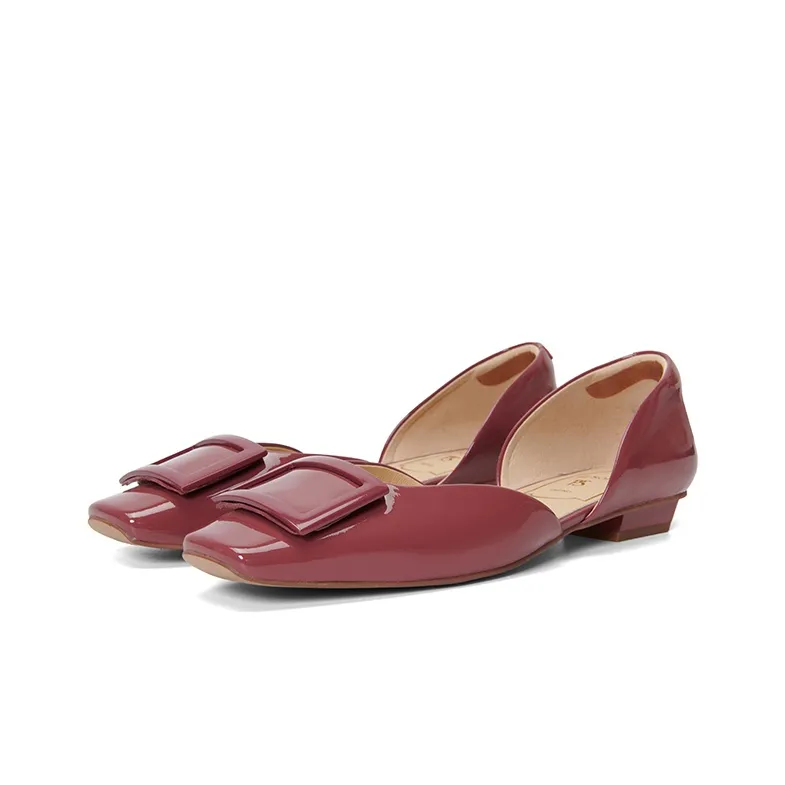 PT'SON Casual Single Shoes 1.5cm Women's-10