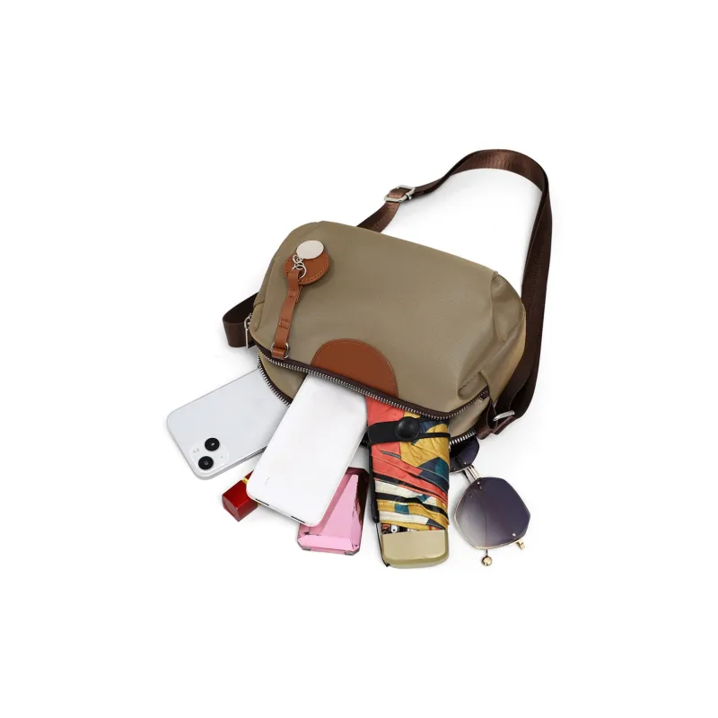 PT'SON Fabric Shoulder Bag Women's-8