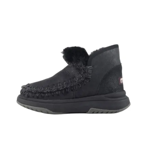 Mou Crochet Stitch-trim Boot Sneakers