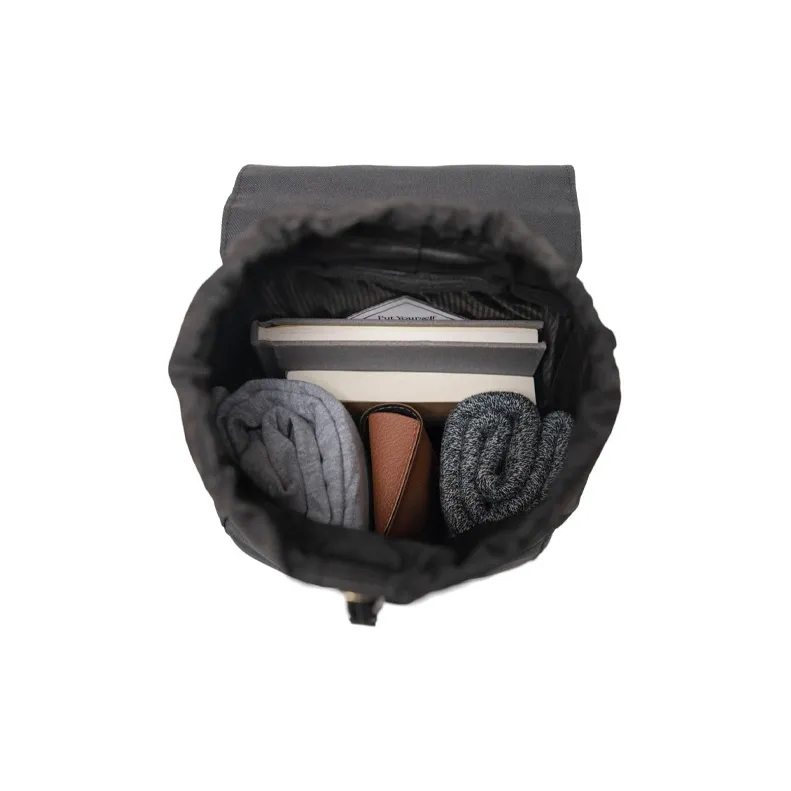 Herschel Recycled Material Shoulder Bag Crossbody Bag Unisex Black Plaid-2