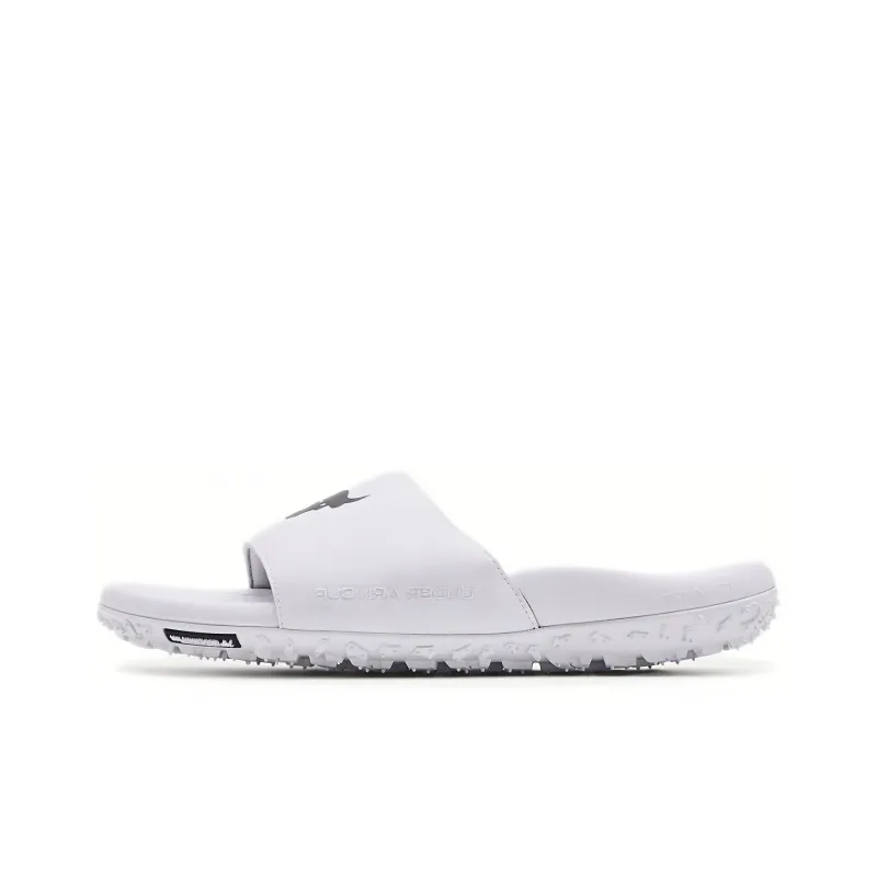 Under Armour Project Rock Slides 'White'-0