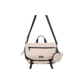 NOXXON Nylon Fabric Shoulder Bag Crossbody Bag Regular Men's Khaki