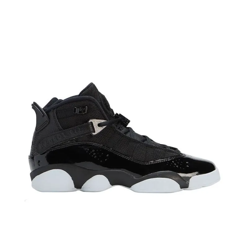 Jordan 6 Rings Black White GS-1