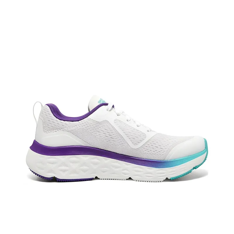 Skechers Max Cushioning Delta 'White Purple Blue' Women's-1