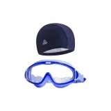 Blue+Navy Swimming Cap