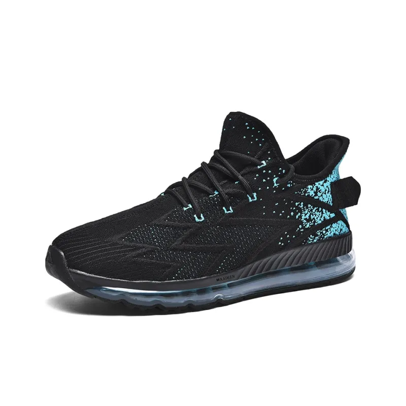 Black tailed Deer Breathable Low Top Running Shoes Men's-9