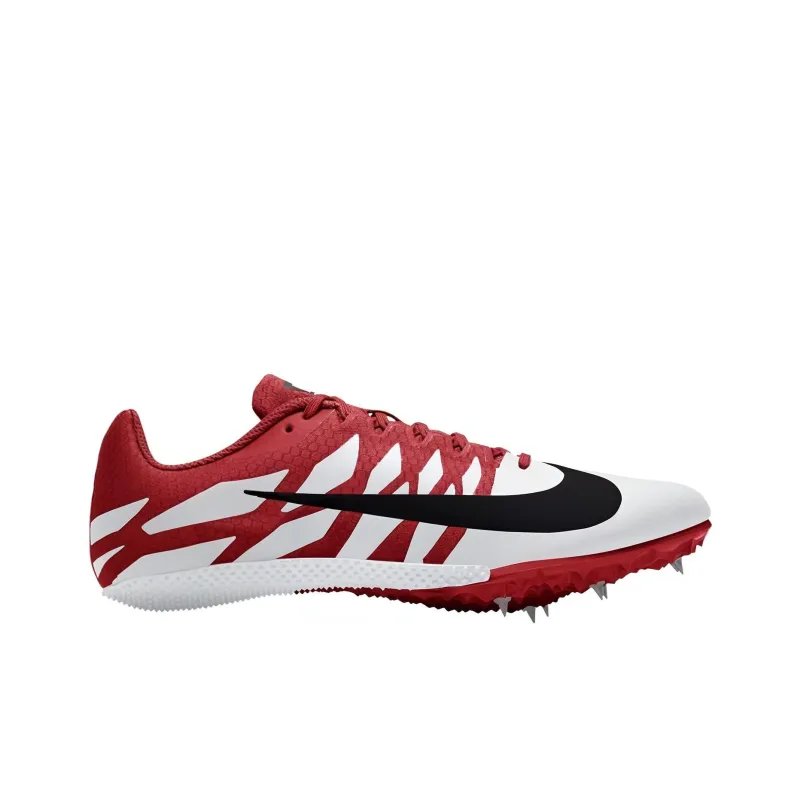 Nike Air Zoom Rival S 9 Spikes 'White Red'-1