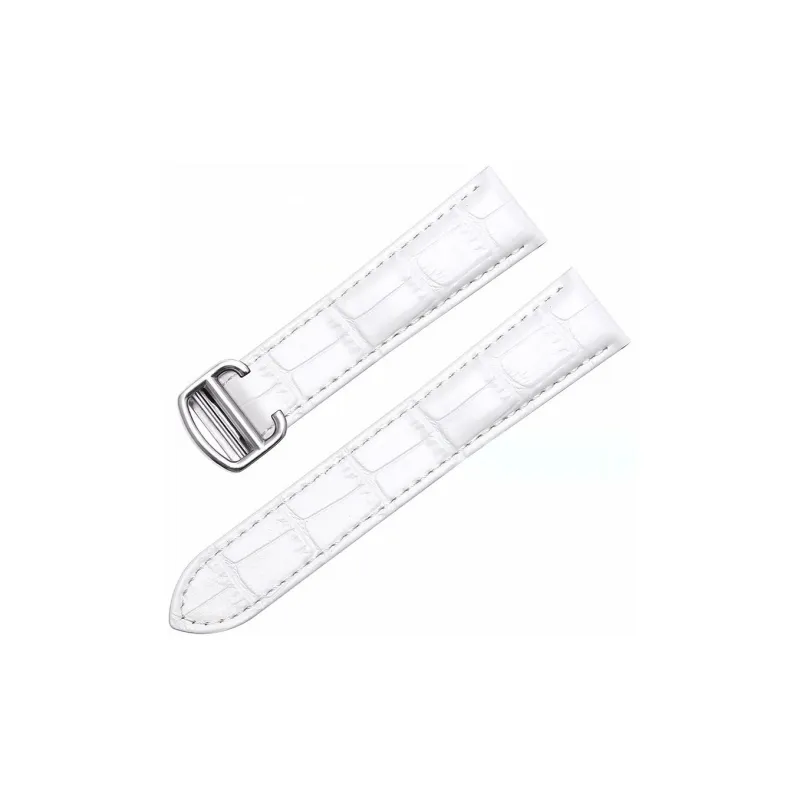 Gangjue Cartier Compatibility Watch Band Genuine Leather Material-24