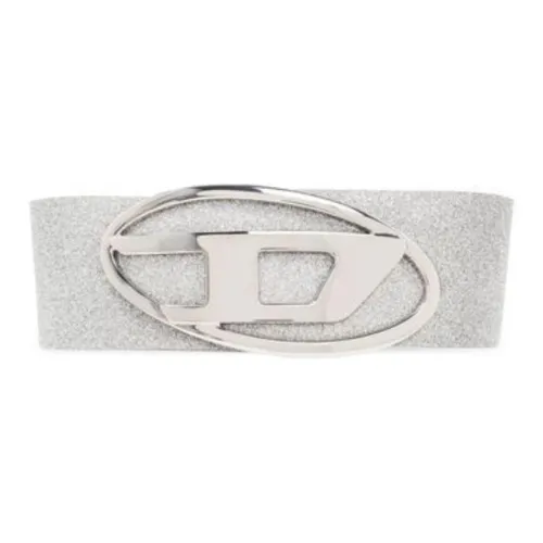 DIESEL B 1Dr Logo Plaque Buckle Belt