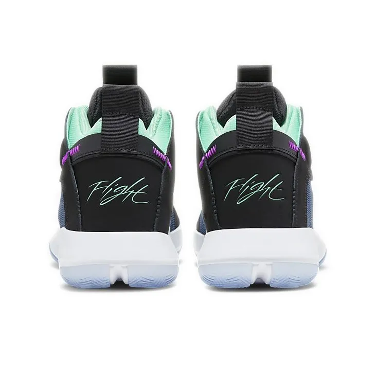 JORDAN Jumpman 2020 'Black Green Glow Blue Void'-3