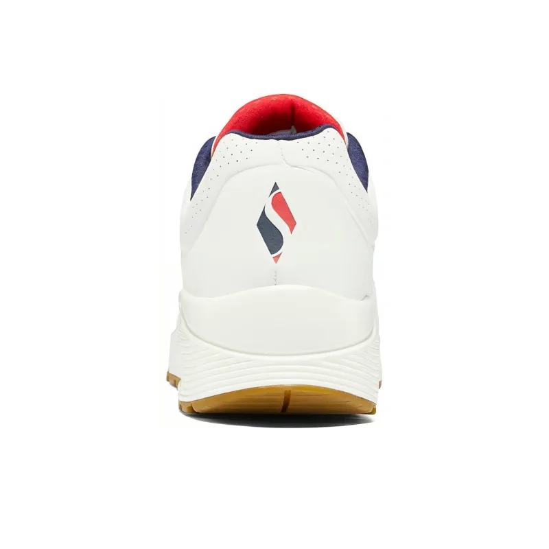 Skechers Uno 'White Navy Red'-3