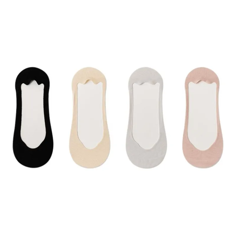 NANJIREN No-Show Socks Women's 4 Pack-0