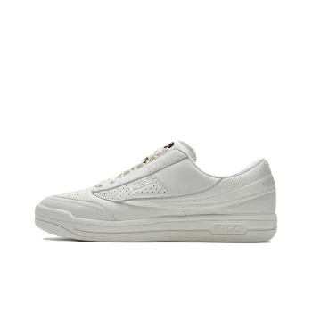 FILA FX 2 Anti Slip Wear Resistant Low Top Skateboard Shoes Men's Milk White