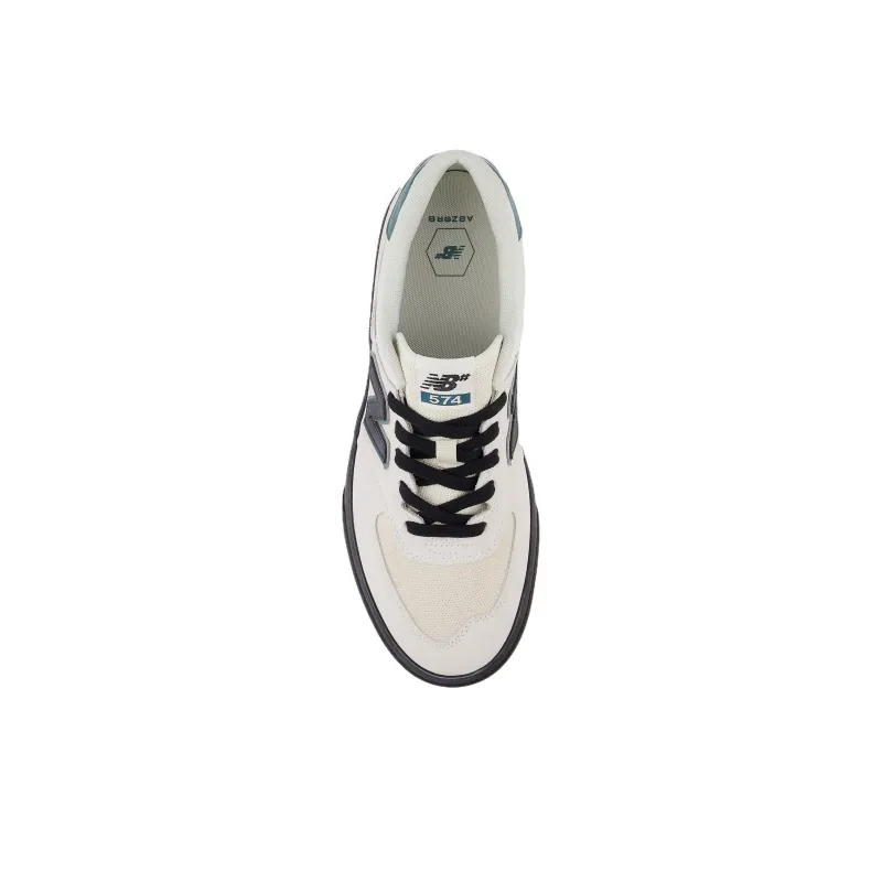 New Balance Numeric 574 Vulc Anti Slip Wear Resistant Skateboard Shoes Unisex White-3