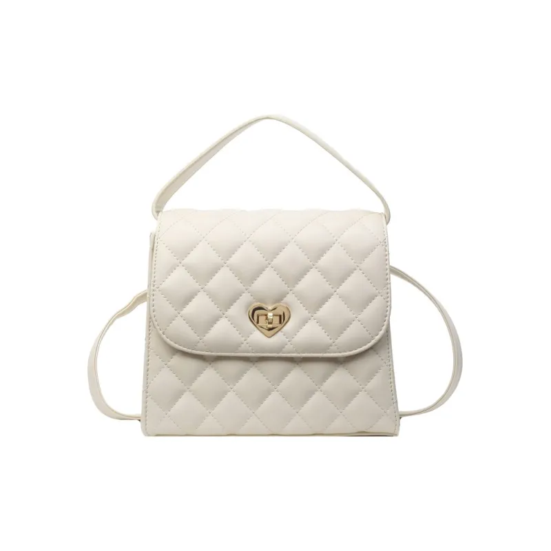 JANE KLAIN Synthetic Leather Backpack Regular Women's White/Black/Silver/Pink-1