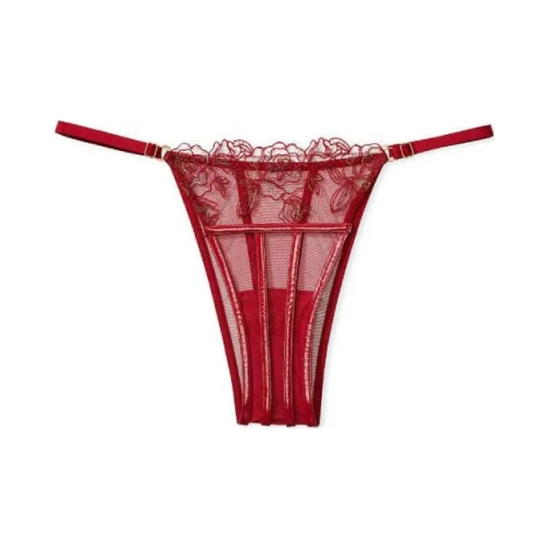 Victoria's Secret Underpants Women's 1 Pack Berry Red-0